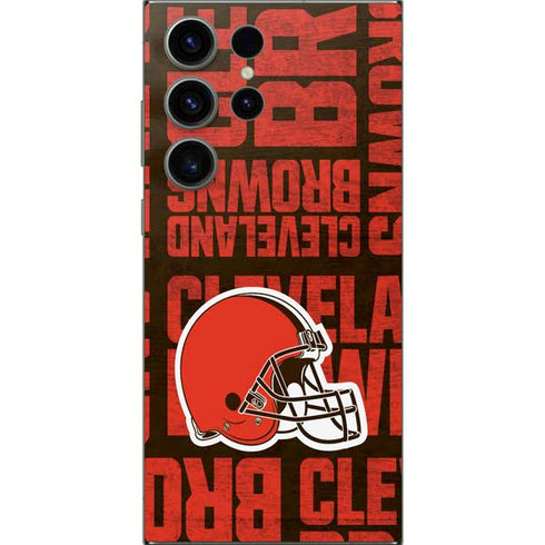NFL Cleveland Browns - Blast Galaxy S25 Ultra Skin