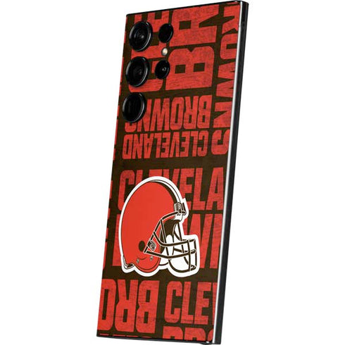 NFL Cleveland Browns - Blast Galaxy S24 Ultra Skin