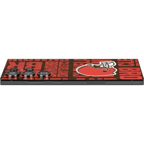NFL Cleveland Browns - Blast Galaxy S25 Ultra Skin