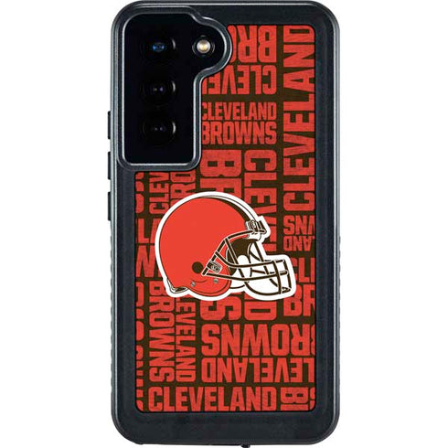 NFL Cleveland Browns - Blast Galaxy S24 Waterproof Case