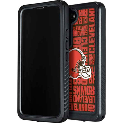 NFL Cleveland Browns - Blast Galaxy S24 Waterproof Case
