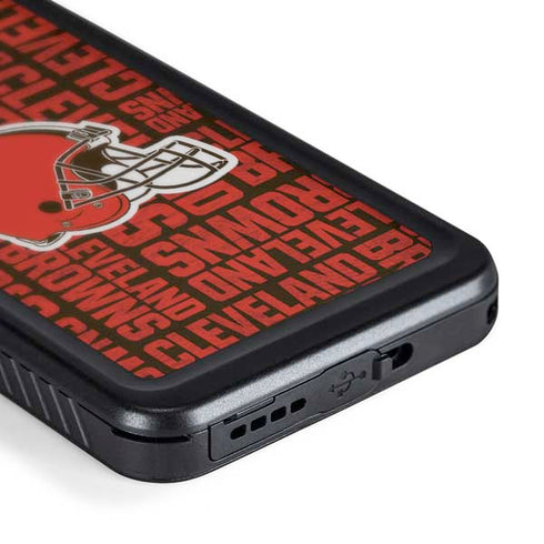NFL Cleveland Browns - Blast Galaxy S24 Waterproof Case