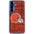 NFL Cleveland Browns - Blast Galaxy S25 FE Clear Case