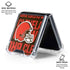 NFL Cleveland Browns - Blast Galaxy Z Flip6 Clear Case