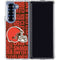 NFL Cleveland Browns - Blast Galaxy Z Fold6 Clear Case
