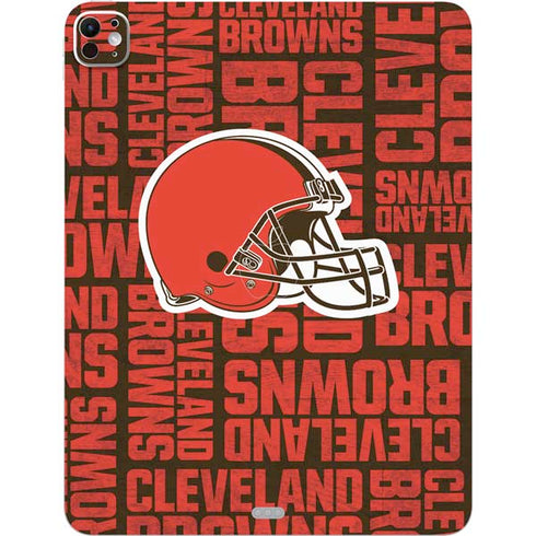 NFL Cleveland Browns - Blast iPad Pro 13in M4 (2024) Skin