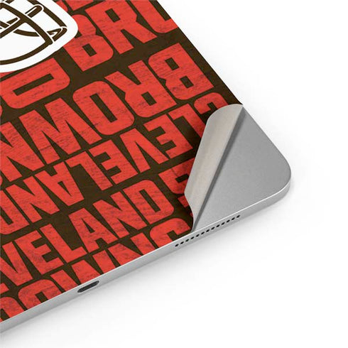 NFL Cleveland Browns - Blast iPad Pro 13in M4 (2024) Skin