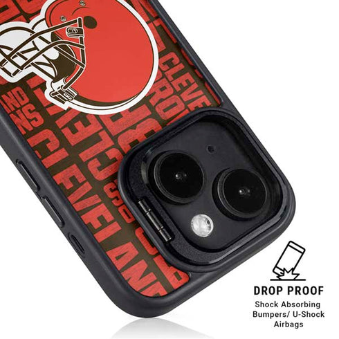 NFL Cleveland Browns - Blast iPhone 13 Kickstand Case