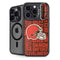 NFL Cleveland Browns - Blast iPhone 14 Pro Max Kickstand Case