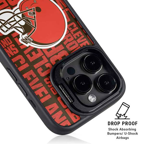 NFL Cleveland Browns - Blast iPhone 14 Pro Max Kickstand Case