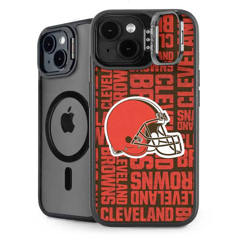 NFL Cleveland Browns - Blast iPhone 15 Plus Kickstand Case