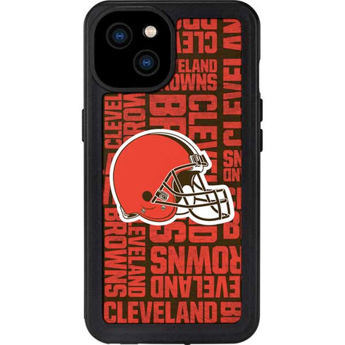 NFL Cleveland Browns - Blast iPhone 15 Plus Waterproof Case
