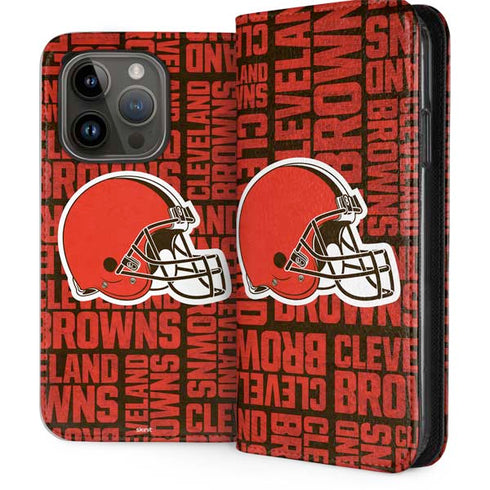 NFL Cleveland Browns - Blast iPhone 15 Pro Folio Case