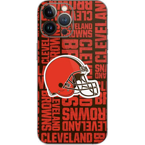 NFL Cleveland Browns - Blast iPhone 15 Pro Max Skin