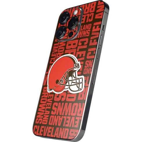 NFL Cleveland Browns - Blast iPhone 15 Pro Max Skin