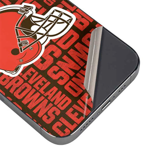 NFL Cleveland Browns - Blast iPhone 15 Pro Max Skin
