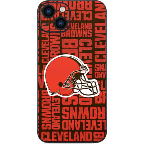 NFL Cleveland Browns - Blast iPhone 15 Skin