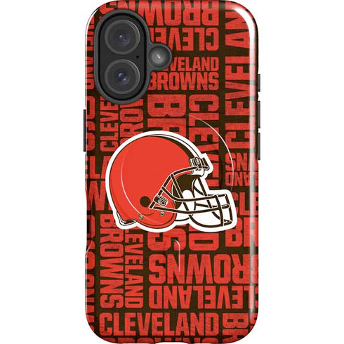 NFL Cleveland Browns - Blast iPhone 16 Plus Magsafe Impact Case