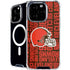 NFL Cleveland Browns - Blast iPhone 16 Pro MagSafe Case