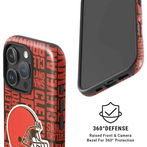 NFL Cleveland Browns - Blast iPhone 16 Pro Magsafe Impact Case