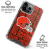 NFL Cleveland Browns - Blast iPhone 16 Pro Max Clear Case