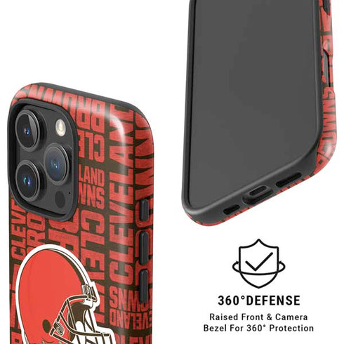 NFL Cleveland Browns - Blast iPhone 16 Pro Max Magsafe Impact Case
