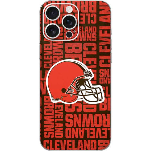 NFL Cleveland Browns - Blast iPhone 16 Pro Max Skin
