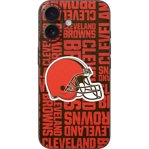NFL Cleveland Browns - Blast iPhone 16 Skin
