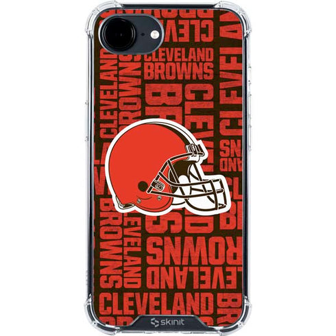 NFL Cleveland Browns - Blast iPhone 16e Clear Case