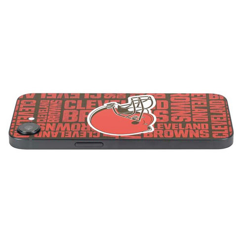 NFL Cleveland Browns - Blast iPhone 16e Skin