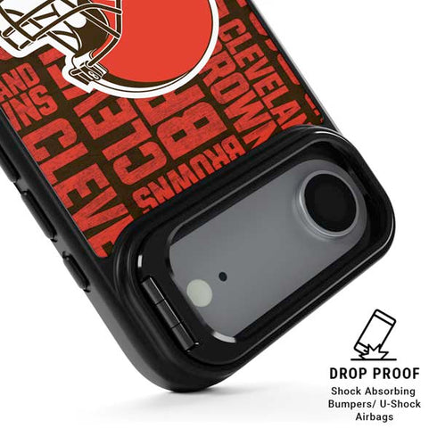 NFL Cleveland Browns - Blast iPhone 17 Air Kickstand Case