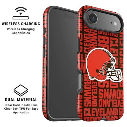 NFL Cleveland Browns - Blast iPhone 17 Air Magsafe Impact Case