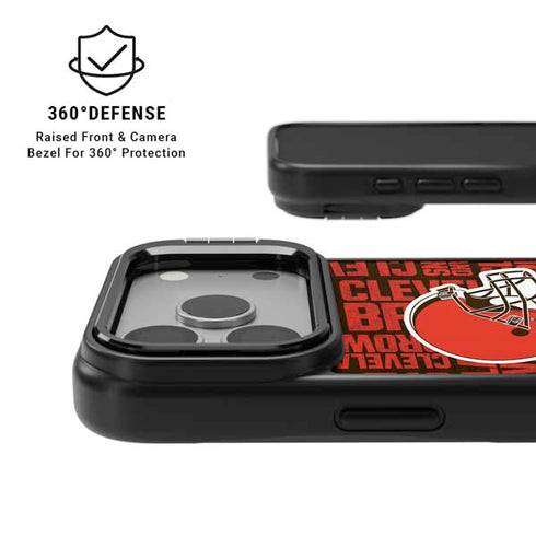 NFL Cleveland Browns - Blast iPhone 17 Pro Max Kickstand Case