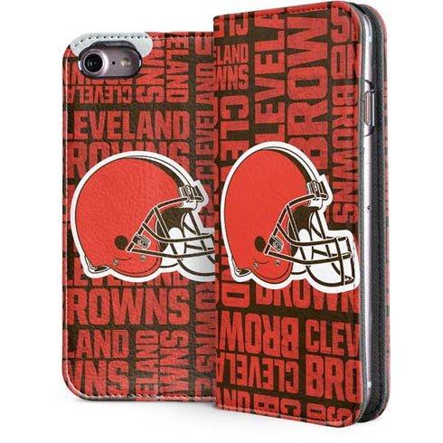 NFL Cleveland Browns - Blast iPhone 7 Folio Case