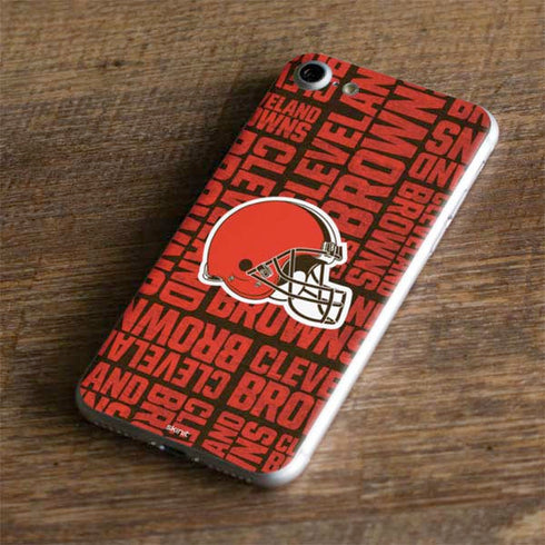 NFL Cleveland Browns - Blast iPhone 8 Skin