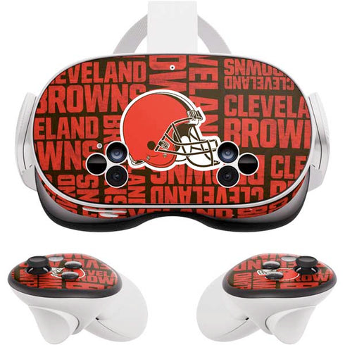NFL Cleveland Browns - Blast Meta Quest 3S Skin
