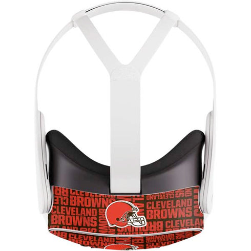 NFL Cleveland Browns - Blast Meta Quest 3S Skin