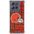 NFL Cleveland Browns - Blast Moto G 5G (2025) Clear Case