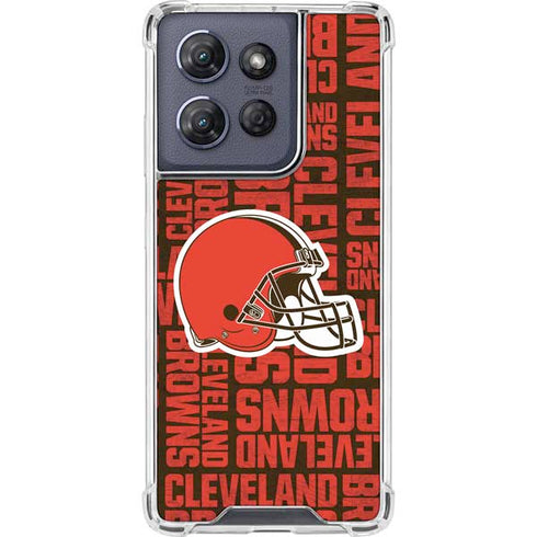 NFL Cleveland Browns - Blast Moto G Stylus 5G (2025) Clear Case