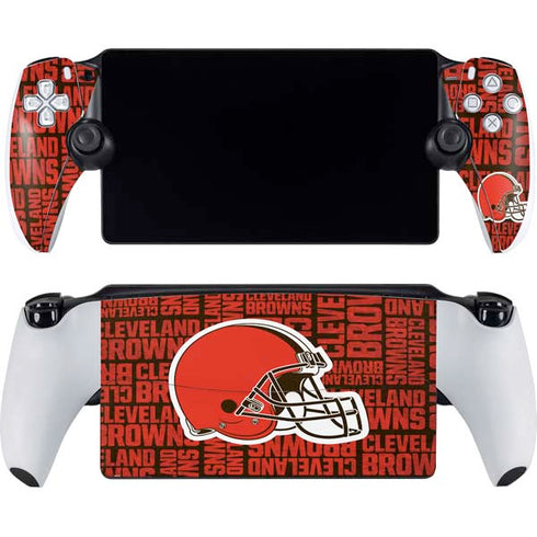 NFL Cleveland Browns - Blast PlayStation Portal Remote Player Skin