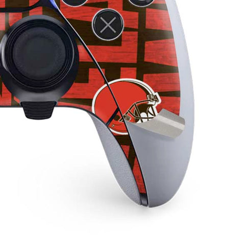 NFL Cleveland Browns - Blast PS5 DualSense Edge Pro Controller Skin