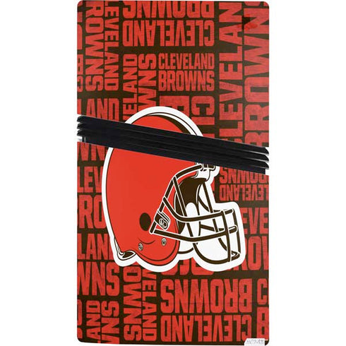 NFL Cleveland Browns - Blast PS5 Pro Console Skin