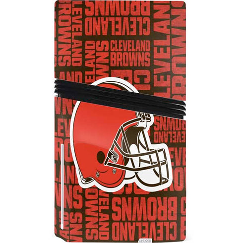 NFL Cleveland Browns - Blast PS5 Pro Disk Console Skin