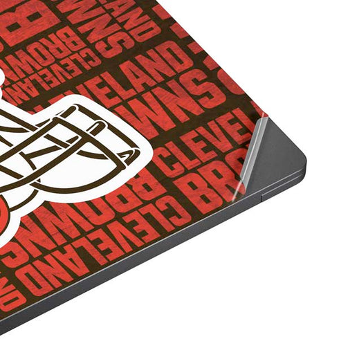 NFL Cleveland Browns - Blast Surface Laptop 7 13.8in Skin