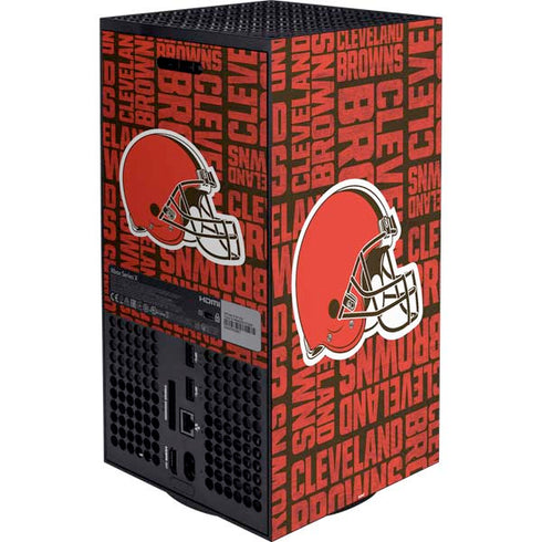 NFL Cleveland Browns - Blast XBox Series X Digital Edition Bundle Skin