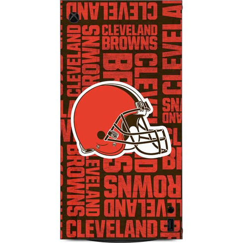 NFL Cleveland Browns - Blast XBox Series X Digital Edition Console Skin
