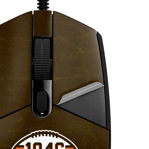 NFL Cleveland Browns Alternate Distressed G203 Prodigy RGB Wired Gaming Mouse Skin