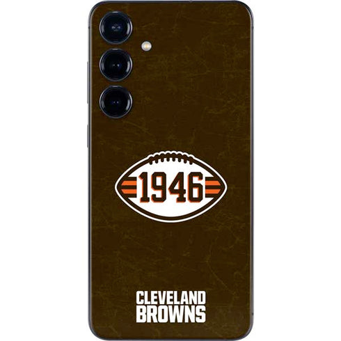 NFL Cleveland Browns Alternate Distressed Galaxy A16 5G Skin