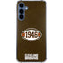 NFL Cleveland Browns Alternate Distressed Galaxy A35 5G Clear Case