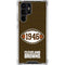 NFL Cleveland Browns Alternate Distressed Galaxy S23 Ultra Clear Case